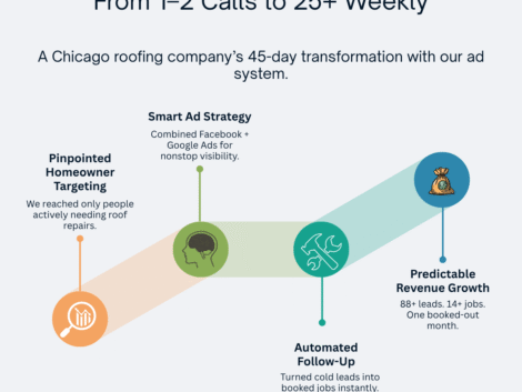 Roofing Company Went From 1–2 Calls a Week to Over 25